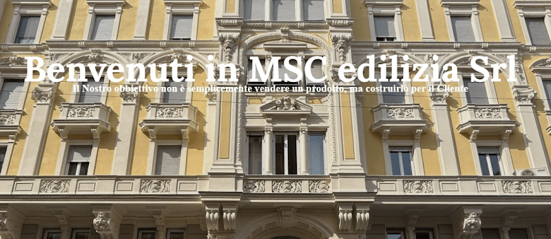 Msc Edilizia